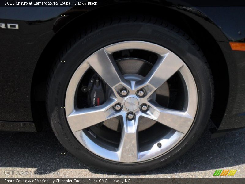 Black / Black 2011 Chevrolet Camaro SS/RS Coupe