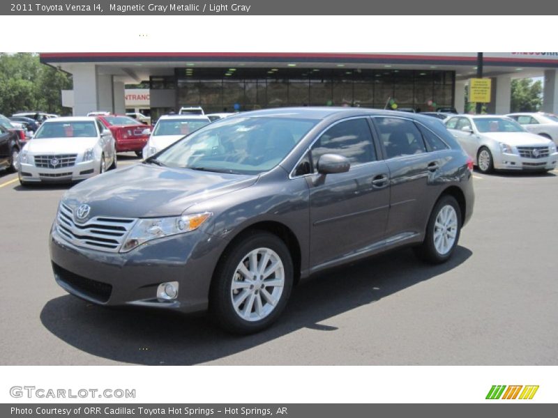 Magnetic Gray Metallic / Light Gray 2011 Toyota Venza I4