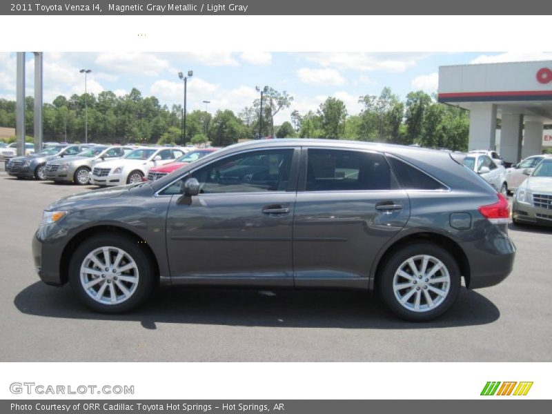 Magnetic Gray Metallic / Light Gray 2011 Toyota Venza I4