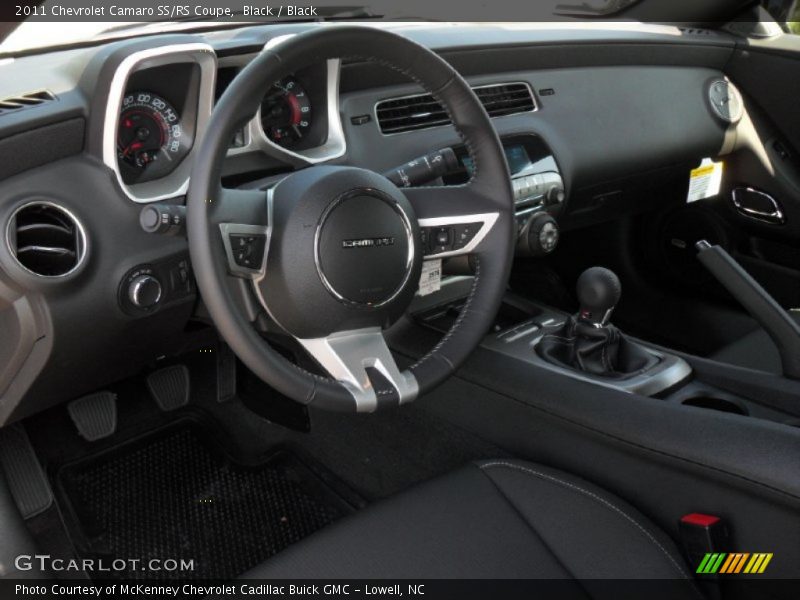 Black / Black 2011 Chevrolet Camaro SS/RS Coupe