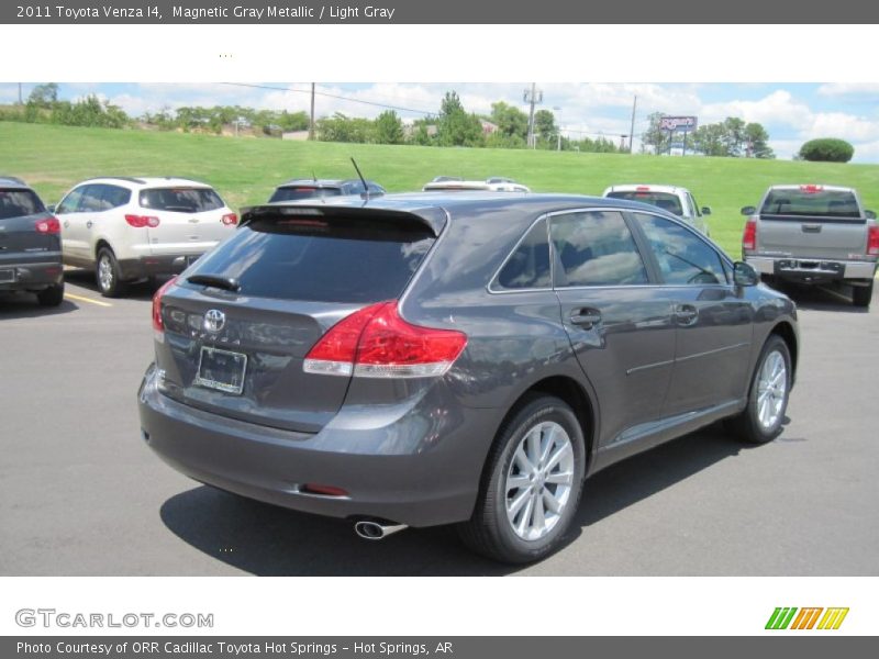 Magnetic Gray Metallic / Light Gray 2011 Toyota Venza I4