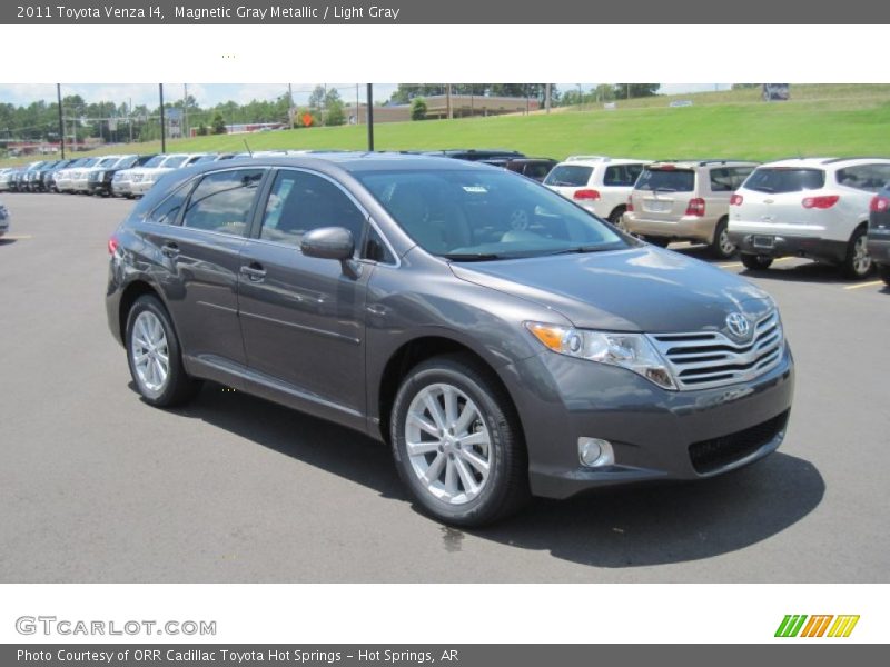 Magnetic Gray Metallic / Light Gray 2011 Toyota Venza I4