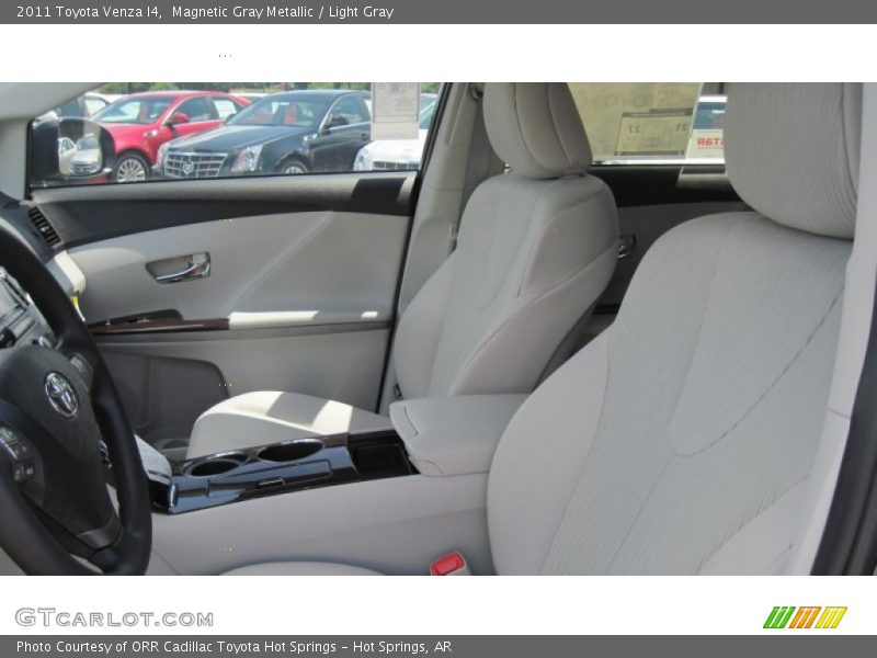 Magnetic Gray Metallic / Light Gray 2011 Toyota Venza I4