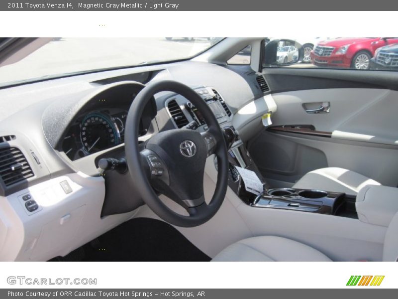 Magnetic Gray Metallic / Light Gray 2011 Toyota Venza I4