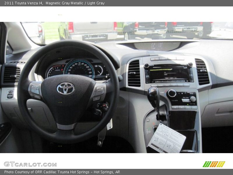 Magnetic Gray Metallic / Light Gray 2011 Toyota Venza I4