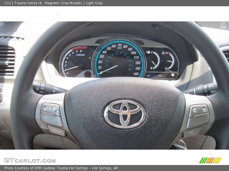 Magnetic Gray Metallic / Light Gray 2011 Toyota Venza I4