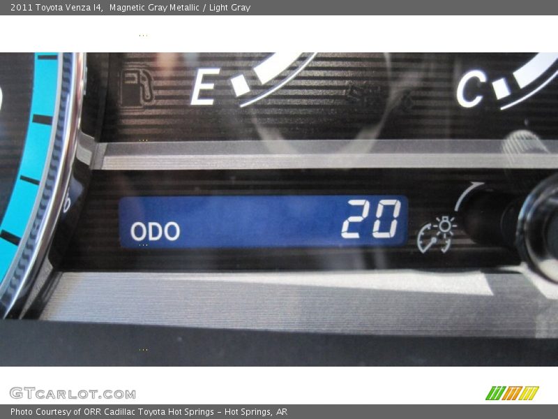Magnetic Gray Metallic / Light Gray 2011 Toyota Venza I4