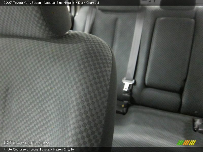 Nautical Blue Metallic / Dark Charcoal 2007 Toyota Yaris Sedan