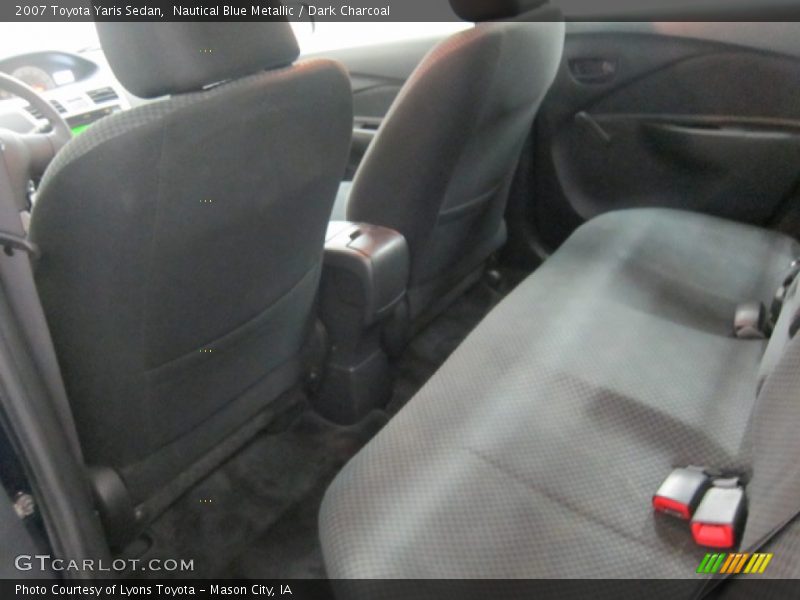 Nautical Blue Metallic / Dark Charcoal 2007 Toyota Yaris Sedan