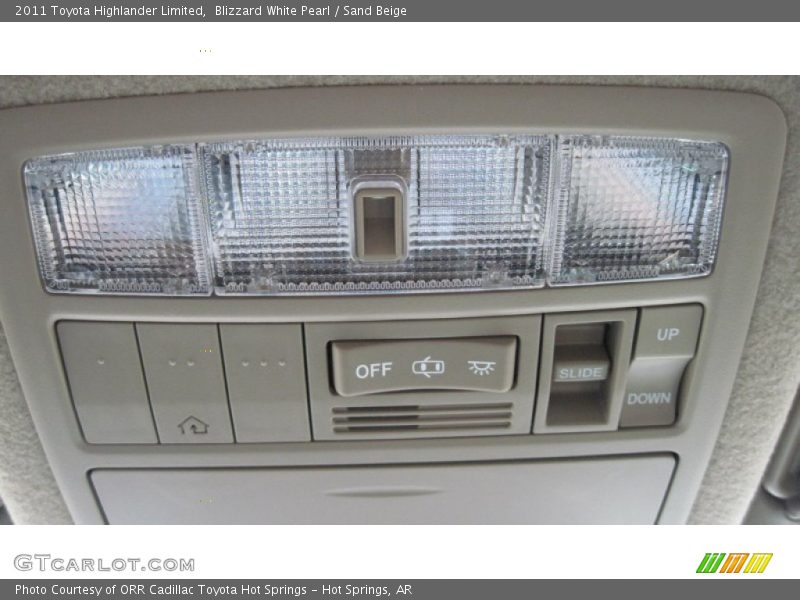 Blizzard White Pearl / Sand Beige 2011 Toyota Highlander Limited