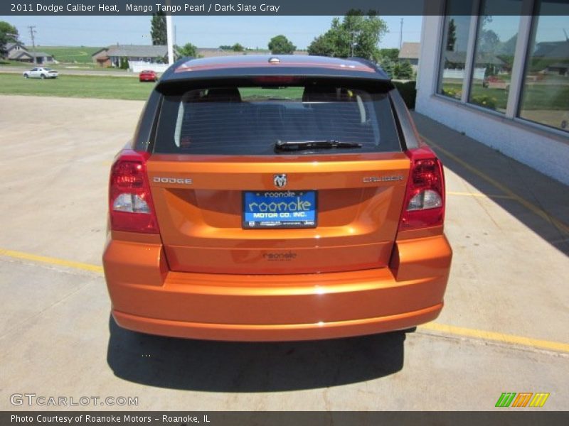 Mango Tango Pearl / Dark Slate Gray 2011 Dodge Caliber Heat