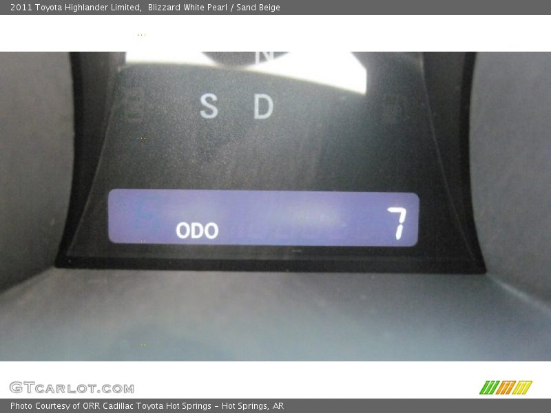 Blizzard White Pearl / Sand Beige 2011 Toyota Highlander Limited