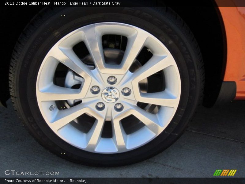 Mango Tango Pearl / Dark Slate Gray 2011 Dodge Caliber Heat