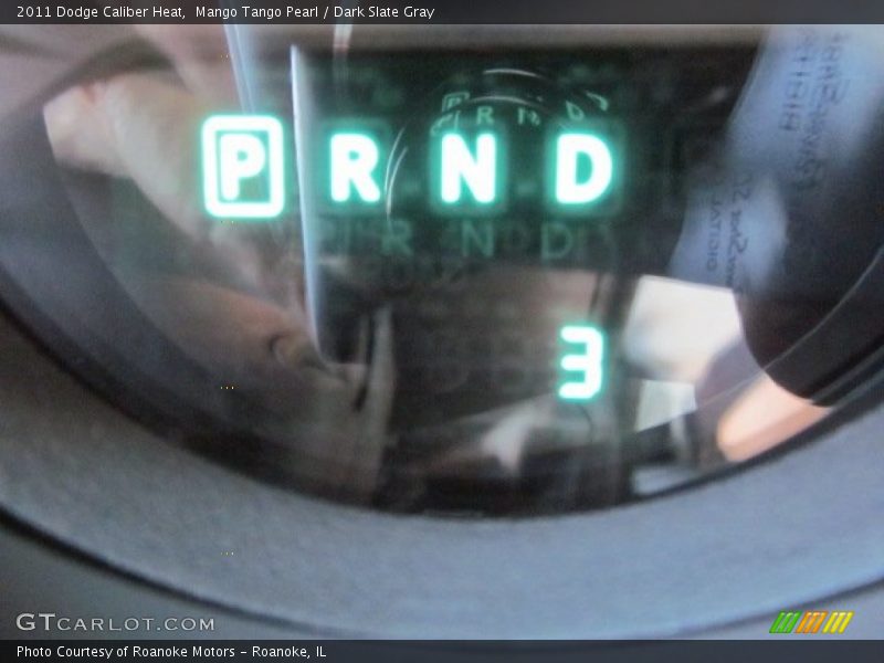 Mango Tango Pearl / Dark Slate Gray 2011 Dodge Caliber Heat