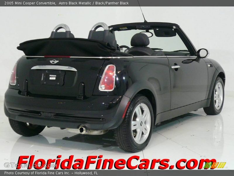 Astro Black Metallic / Black/Panther Black 2005 Mini Cooper Convertible