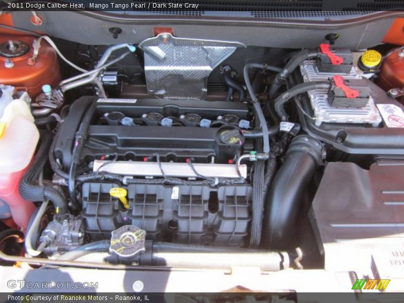 Mango Tango Pearl / Dark Slate Gray 2011 Dodge Caliber Heat