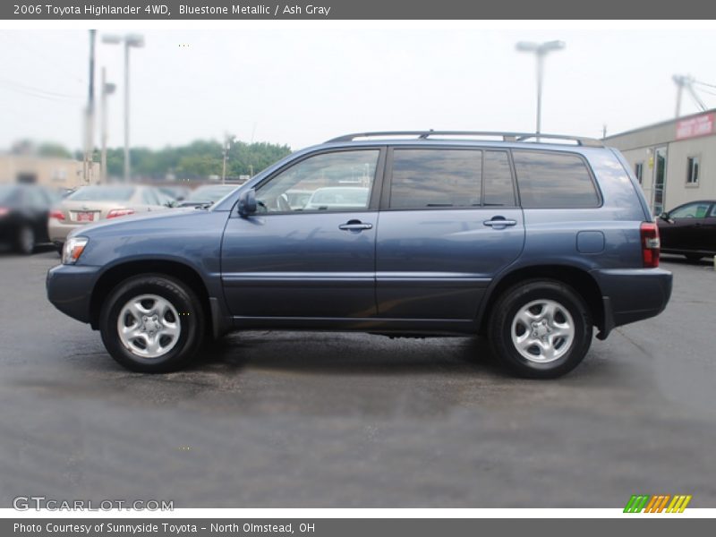 Bluestone Metallic / Ash Gray 2006 Toyota Highlander 4WD