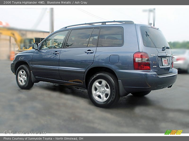Bluestone Metallic / Ash Gray 2006 Toyota Highlander 4WD