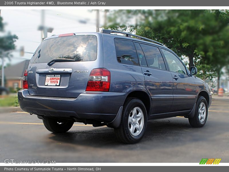 Bluestone Metallic / Ash Gray 2006 Toyota Highlander 4WD