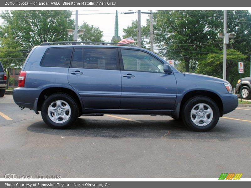 Bluestone Metallic / Ash Gray 2006 Toyota Highlander 4WD