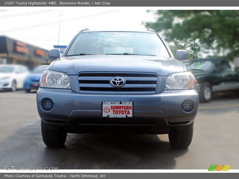 Bluestone Metallic / Ash Gray 2006 Toyota Highlander 4WD