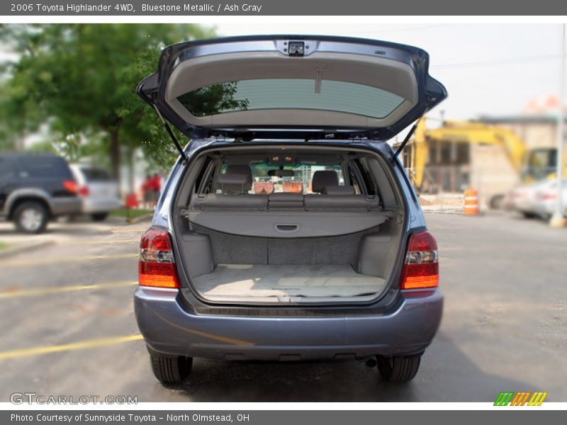 Bluestone Metallic / Ash Gray 2006 Toyota Highlander 4WD