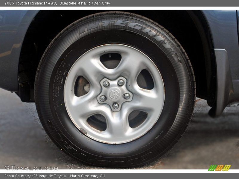 Bluestone Metallic / Ash Gray 2006 Toyota Highlander 4WD