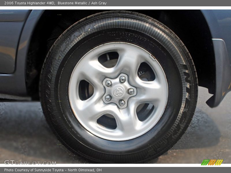 Bluestone Metallic / Ash Gray 2006 Toyota Highlander 4WD