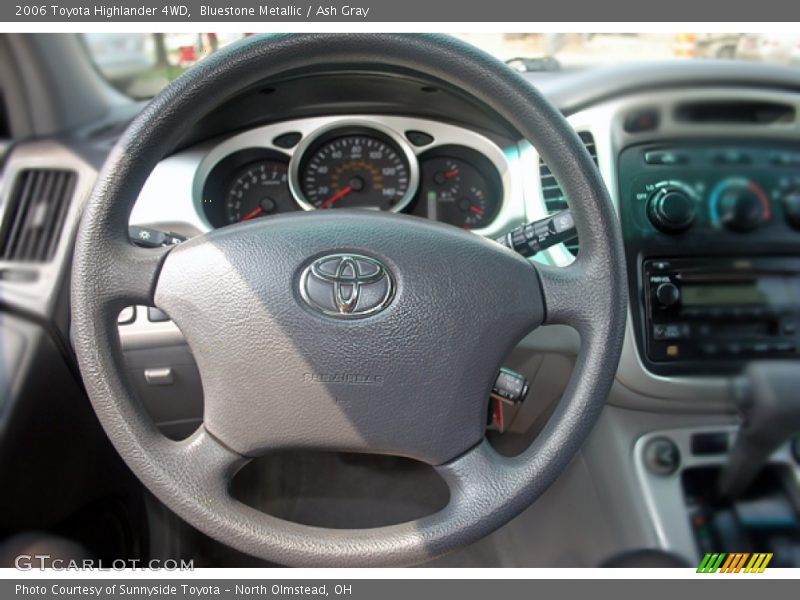 Bluestone Metallic / Ash Gray 2006 Toyota Highlander 4WD