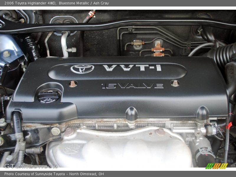 Bluestone Metallic / Ash Gray 2006 Toyota Highlander 4WD