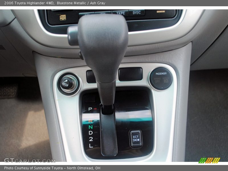 Bluestone Metallic / Ash Gray 2006 Toyota Highlander 4WD