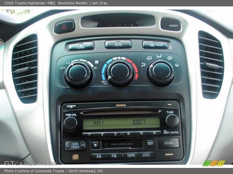 Bluestone Metallic / Ash Gray 2006 Toyota Highlander 4WD