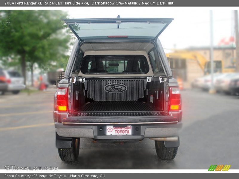 Dark Shadow Grey Metallic / Medium Dark Flint 2004 Ford Ranger XLT SuperCab Flare Side 4x4
