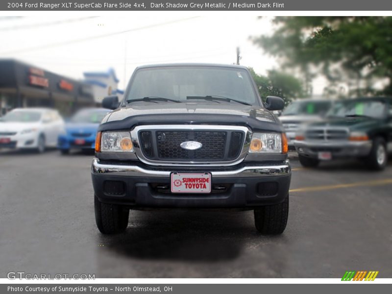 Dark Shadow Grey Metallic / Medium Dark Flint 2004 Ford Ranger XLT SuperCab Flare Side 4x4