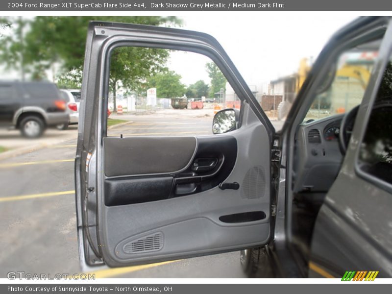 Dark Shadow Grey Metallic / Medium Dark Flint 2004 Ford Ranger XLT SuperCab Flare Side 4x4
