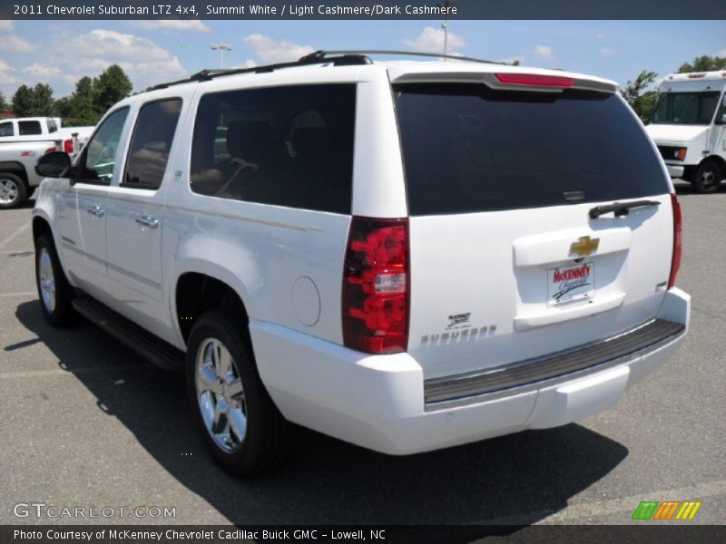 Summit White / Light Cashmere/Dark Cashmere 2011 Chevrolet Suburban LTZ 4x4