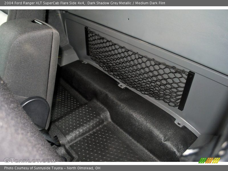 Dark Shadow Grey Metallic / Medium Dark Flint 2004 Ford Ranger XLT SuperCab Flare Side 4x4