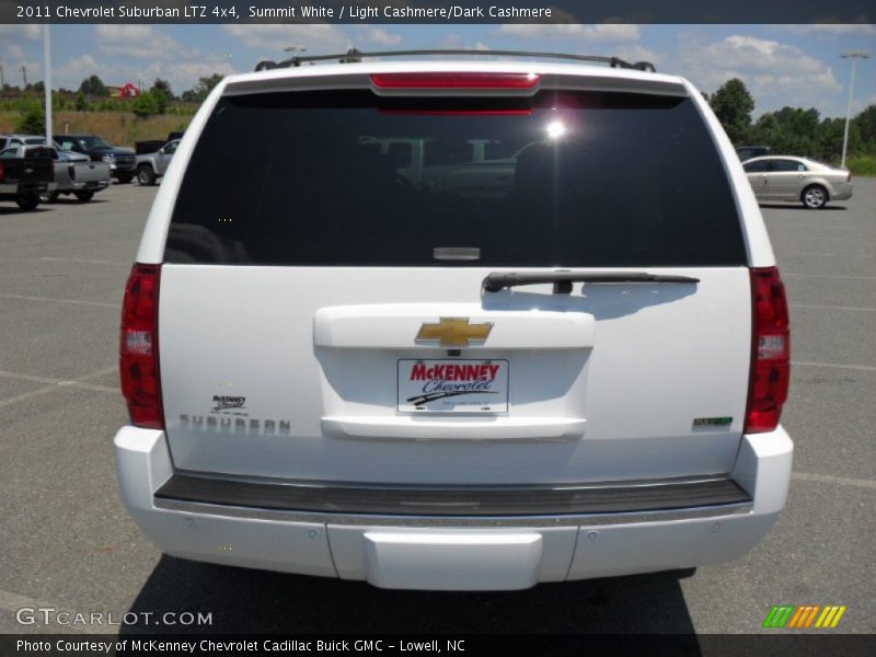 Summit White / Light Cashmere/Dark Cashmere 2011 Chevrolet Suburban LTZ 4x4