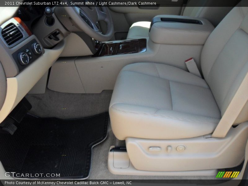 Summit White / Light Cashmere/Dark Cashmere 2011 Chevrolet Suburban LTZ 4x4
