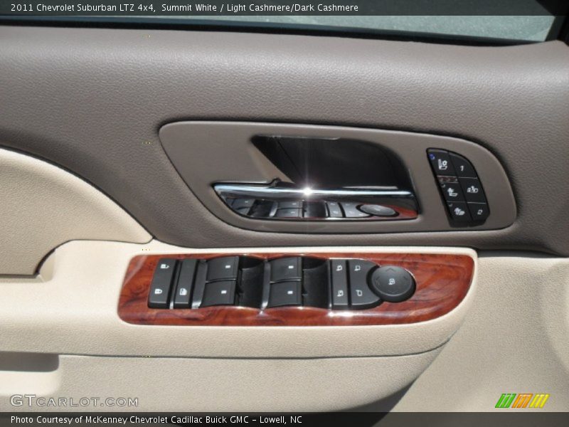 Summit White / Light Cashmere/Dark Cashmere 2011 Chevrolet Suburban LTZ 4x4