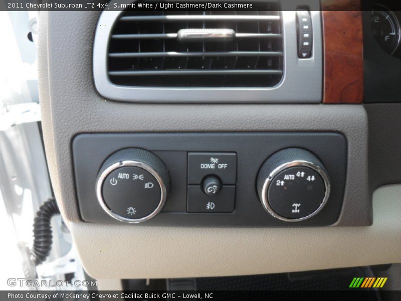 Summit White / Light Cashmere/Dark Cashmere 2011 Chevrolet Suburban LTZ 4x4