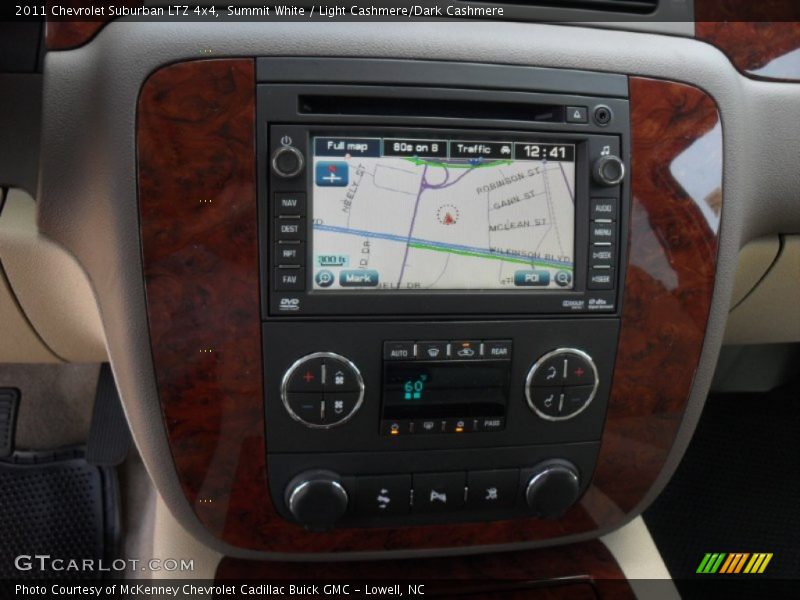 Summit White / Light Cashmere/Dark Cashmere 2011 Chevrolet Suburban LTZ 4x4