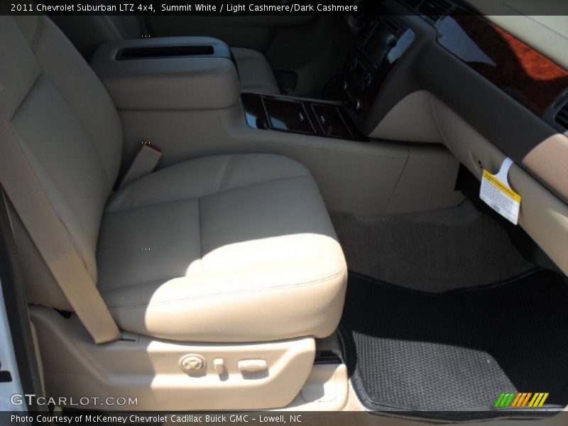 Summit White / Light Cashmere/Dark Cashmere 2011 Chevrolet Suburban LTZ 4x4