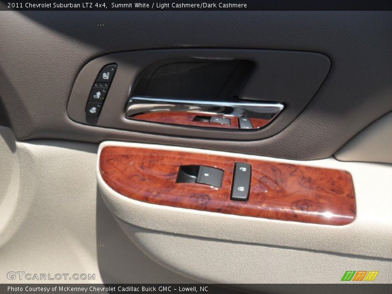 Summit White / Light Cashmere/Dark Cashmere 2011 Chevrolet Suburban LTZ 4x4