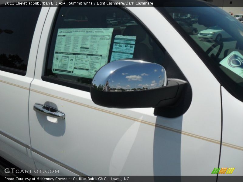 Summit White / Light Cashmere/Dark Cashmere 2011 Chevrolet Suburban LTZ 4x4