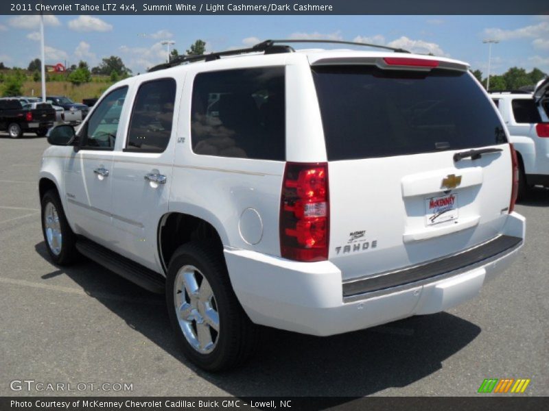 Summit White / Light Cashmere/Dark Cashmere 2011 Chevrolet Tahoe LTZ 4x4