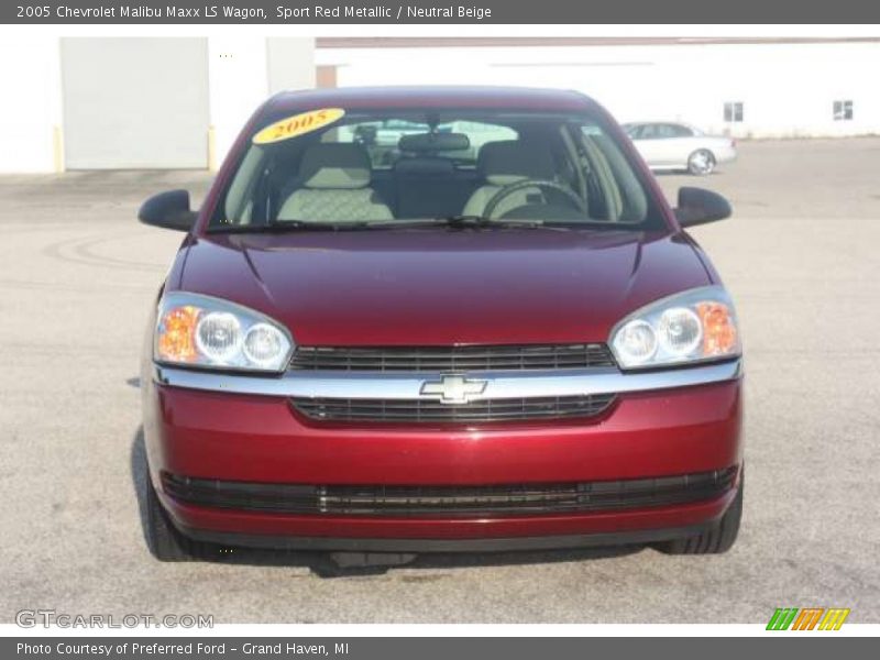 Sport Red Metallic / Neutral Beige 2005 Chevrolet Malibu Maxx LS Wagon