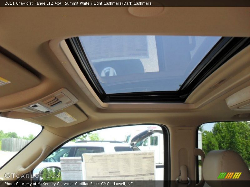 Summit White / Light Cashmere/Dark Cashmere 2011 Chevrolet Tahoe LTZ 4x4