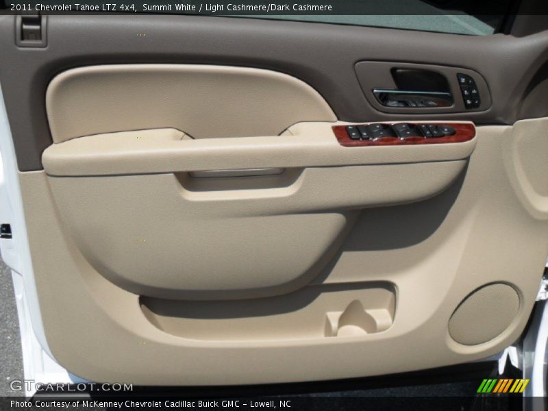 Summit White / Light Cashmere/Dark Cashmere 2011 Chevrolet Tahoe LTZ 4x4