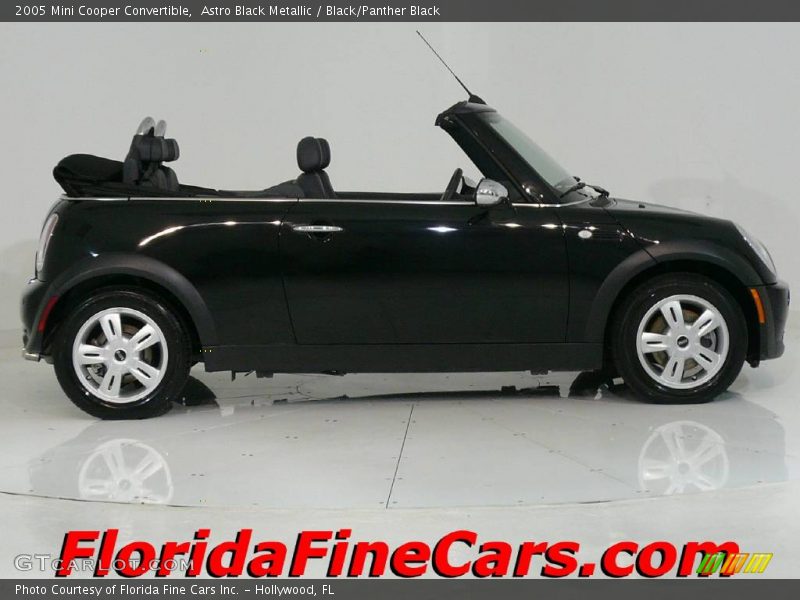 Astro Black Metallic / Black/Panther Black 2005 Mini Cooper Convertible